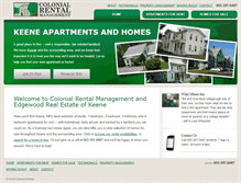 Tablet Screenshot of colonialrentalmanagement.com